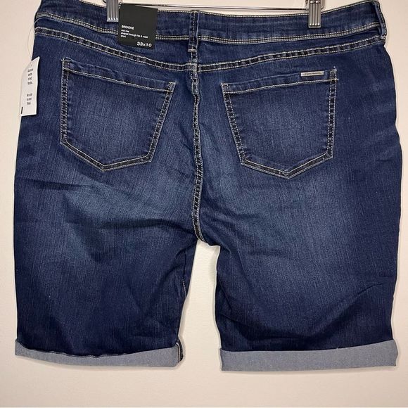 #114 R|evolution by Ricki’s Brooke Bermuda Mid-rise Dark Denim Short - Picture 2 of 7